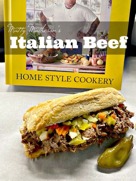 Olla-Podrida: Matty Matheson's Italian Beef Matty Matheson Recipes, Italian Beef Sandwich, Matty Matheson, Steak Sandwiches, Italian Beef Sandwiches, Sandwhich Recipes, Recipes Authentic, Fried Catfish, Meal Kits