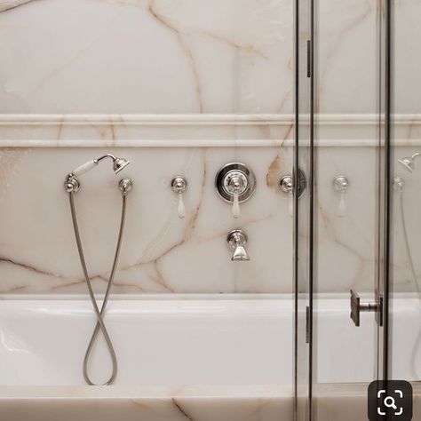 Volevatch Paris 🇫🇷 on Instagram: “Not only the flared spout brings wellness sensations but also the semi-precious handles in rock crystal. Apartment in Soho New York. Our…” Marble Walls, Mold In Bathroom, Soho Loft, Steam Showers Bathroom, Elegant Bathroom, Marble Bathroom, Dream Bathroom, Beautiful Bathrooms, Modern Bathroom Design