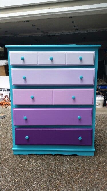 Purple Turquoise Bedroom, Pink Purple Turquoise Bedroom, Purple Shelves, Blue And Purple Bedroom Decor, Purple Teal Bedroom Room Ideas, Pink Purple Blue Bedroom Girl Rooms, Purple Bookshelf, Purple And Teal Bedroom, Purple Toddler Bedroom