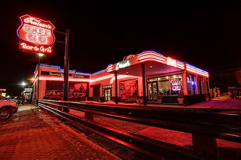 diner restaurant | Franchise et Concept de Restaurant Américain - Diner Américain Classic American Diner, Williams Arizona, 50s Diner, Route 66 Road Trip, Vintage Diner, Historic Route 66, Retro Diner, American Diner, Us Road Trip