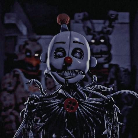 Ennard Pfp Fnaf, Fnaf 4 Characters, Ennard Aesthetic, Sister Location Pfp, Ennard Drawing, Fnaf Halloween Pfp, Fnaf Ennard Fanart, Fnaf Movie Pfp, Fnaf 2 Characters