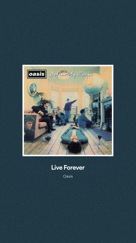 Oasis Wallpaper Iphone, Oasis Definitely Maybe, Forever Aesthetic, Oasis Wallpaper, Oasis Live Forever, 00s Music, Definitely Maybe, Oasis Band, Paris Wallpaper