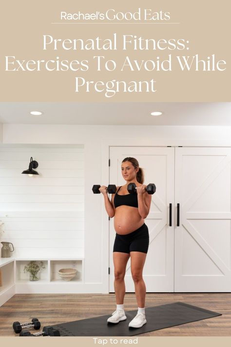 One of the requests I’ve gotten most about my upcoming  Pregnancy workout guide is more information around prenatal fitness dos and don’ts. It’s so important to be well informed on what exercises to avoid while pregnant and why. Tap to read a list of exercises commonly avoided during pregnancy, along with some general modifications! Prenatal Strength Workout, Cardio For Pregnant Women, Weightlifting While Pregnant, Get Fit While Pregnant, Running While Pregnant, Pregnancy Treadmill Workout, Fit Pregnancy Pictures, Workouts While Pregnant, Workout While Pregnant