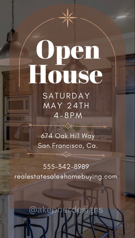 Open House Aesthetic, Open House Advertising Ideas, Open House Poster Design, Opening Flyer Design, Open House Invitations, Open House Flyer, Sample Invitation, Coffee Project, Open House Parties