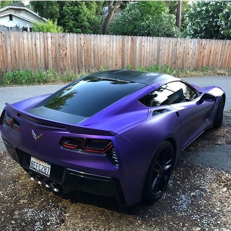 Corvette Society on Instagram: “I feel like purple looks good on any car 👌🏼 • • • • • • •…” Aesthetic Corvette, Purple Corvette, Corvette Astetic, Old Corvette Aesthetic, Street Racing Cars Purple, People Eater, Corvette C6, Sacramento Kings, Corvette Stingray