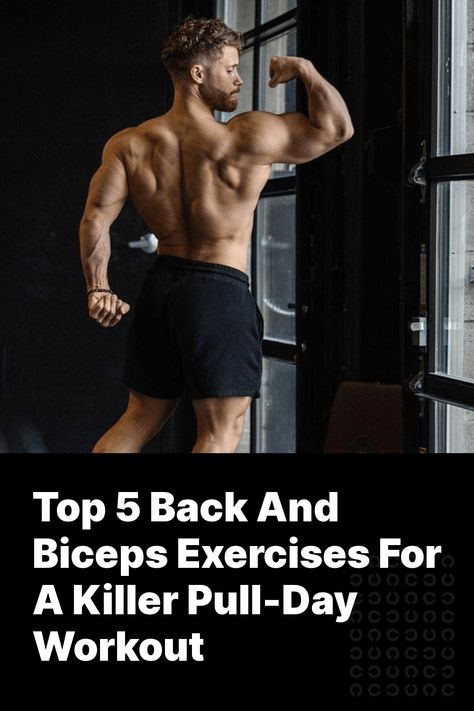 One of the main goals for most people working out at the gym is to have a wide back and rounded biceps to fill up their shirts and show off their toned arms at the beach. It is a reality for both men and women.    A well-developed back and biceps muscles are crucial for boosting anyone's confidence Bigger Back Workout Men, Back And Bicep Workout For Men Gym, Bicep Exercise For Men, Back And Bicep Workout For Men, Back And Bicep Workout Gym, Bicep Workout Men, Pull Back And Biceps, Mens Bicep Workout, Back Workout For Men