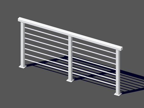 Easy400 | Easyrailings Aluminum Railings, Deck Railing Systems, Aluminum Railing Deck, Steel Railing Design, Garage Mudroom, Vinyl Railing, Lake Ideas, Balcony Grill, Balcony Grill Design