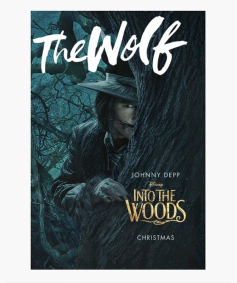 JD Into The Woods Movie, John Depp, Ian Joseph Somerhalder, Johnny Depp Movies, Motion Poster, Film Disney, Fairy Tale Characters, Theatre Life, Into The Woods