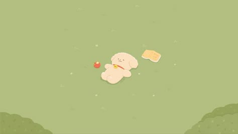 laptop wallpaper • lockscreen Cute Green Wallpapers For Laptop, Grafolio Wallpaper Ipad, Poodle Wallpaper, Cottagecore Wallpaper, Arte Indie, Cute Wallpapers For Ipad, Cute Laptop Wallpaper, 강아지 그림, Cute Desktop Wallpaper