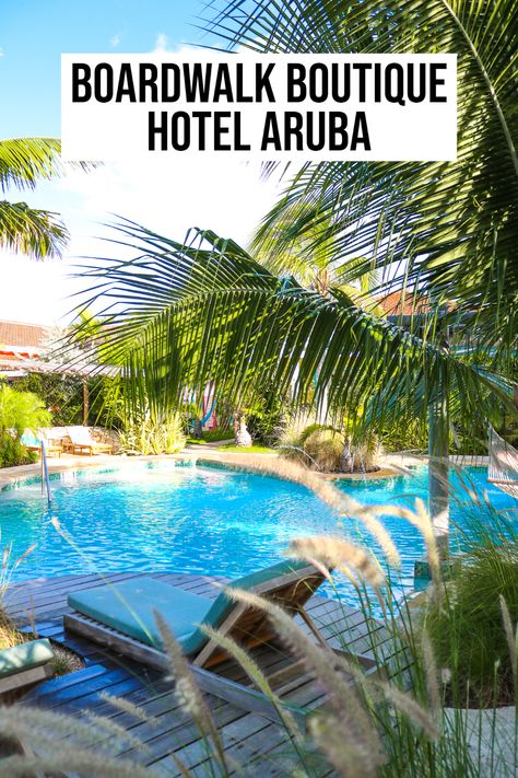 boardwalk boutique hotel aruba Aruba Hotels, Tropical Pool, Best Boutique Hotels, Beach Shack, Plunge Pool, Hotel Resort, Beach Hut, Private Patio, Royal Caribbean