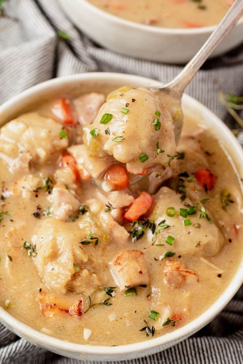 Gluten Free Dairy Free Chicken And Dumplings, Gluten Free Steamed Dumplings, Gf Chicken And Dumplings, Chicken And Dimplings, Gluten Free Chicken And Dumplings, Chicken Stew And Dumplings, Gluten Free Dumplings, Turkey And Dumplings, Fluffy Dumplings