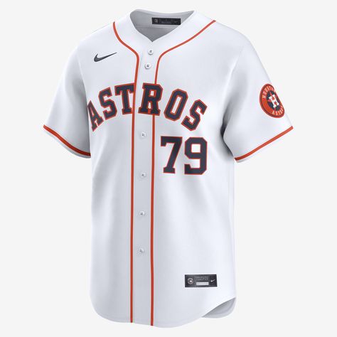 Inspired by the on-field uniforms of the Houston Astros, this José Abreu Jersey delivers an authentic look with twill details. The sweat-wicking, double-knit mesh fabric helps provide a breathable, comfortable feel on game day. Mlb Jersey, José Altuve, You're The One, Stretch Mesh Fabric, Knit Mesh, Nike Jersey, Tailored Design, Double Knit, Houston Astros