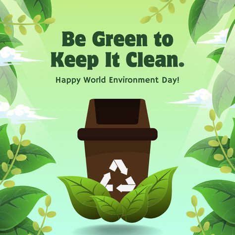 👉CLICK THE LINK TO EDIT!💻✨   Celebrate World Environment Day with our stunning Instagram Content Design Template! Perfect for spreading awareness and promoting eco-friendly practices, this template features vibrant visuals and compelling messages. Easily customize with your own text and images using Canva's intuitive editing tools. Let's inspire others to take action for a greener planet! #WorldEnvironmentDay #CanvaDesign #EcoFriendly #SaveThePlanet  👣 Follow us too! 🌟 @kreasicantikcanva Instagram Content Design, Happy World Environment Day, Environmental Posters, Content Design, Green Gradient, World Environment Day, Environment Day, Instagram Content, Contents Design