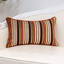 Check this out! Large Throw Pillows, Couch Bedroom, 70s Home Decor, Geometric Cushions, Boho Cushions, Luxury Cushions, Stripe Throw Pillow, Modern Throw Pillows, Accent Throw Pillows