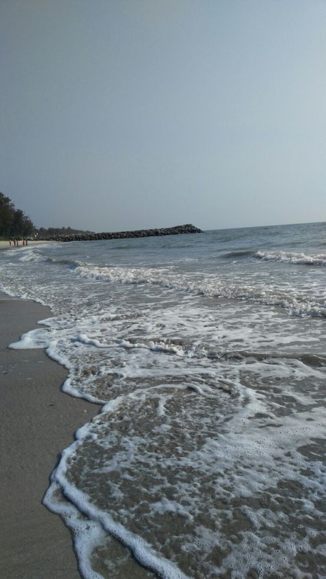 Beach Aesthetic Snapchat, Kappad Beach Photography, Kerala Sea Photography, Aesthetic Kerala Pictures, Calicut Beach Photography, Kokan Beach Snap, Kerala Beach Aesthetic, Juhu Beach Snap, Kozhikode Beach Photography