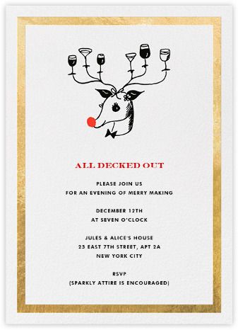 Christmas Rv, Online Party Invitations, White Elephant Party, Christmas Open House, Christmas Party Themes, Paperless Post, Club Ideas, Holiday Party Invitations, Holiday Invitations