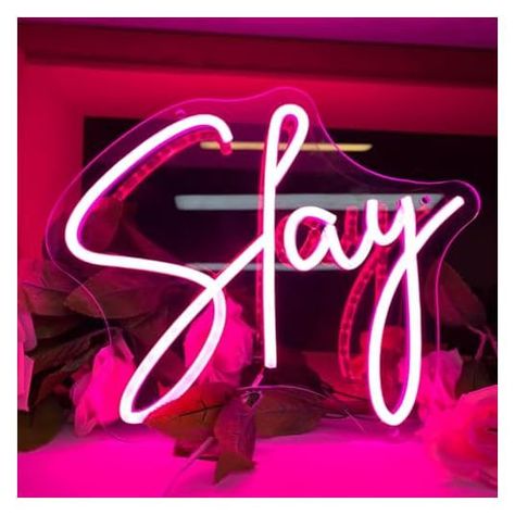 Girl Dorm Decor, Light For Room, Game Room Bedroom, Cowgirl Room, Neon Lights Bedroom, Decor Birthday Party, Slay Queen, Light Up Signs, Neon Sign Bedroom