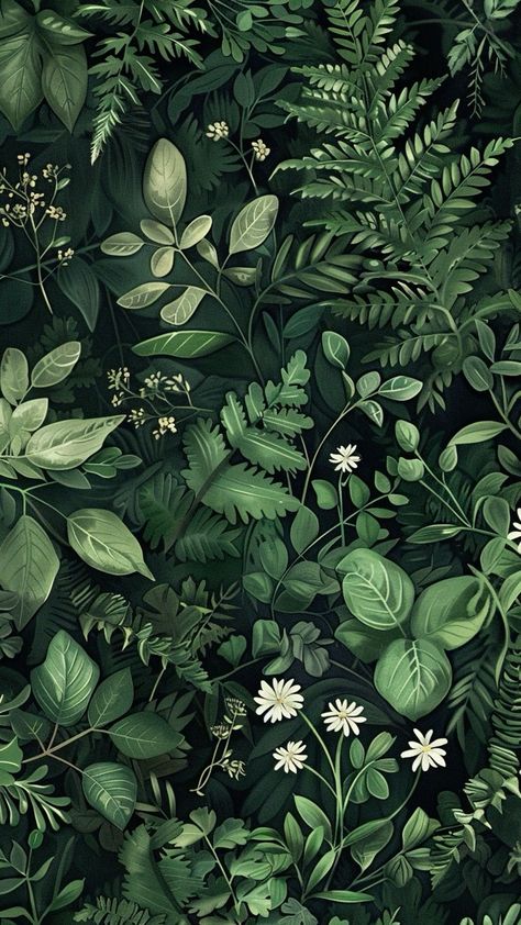 Leafy Green Wallpaper, Dark Green Eucalyptus, Art With Dark Background, Laurel Green Aesthetic, Dark Green Flowers Aesthetic, Pthalo Green Aesthetic, Ipad Wallpaper Dark Green, Dark Green Ipad Wallpaper, Green Drawing Aesthetic