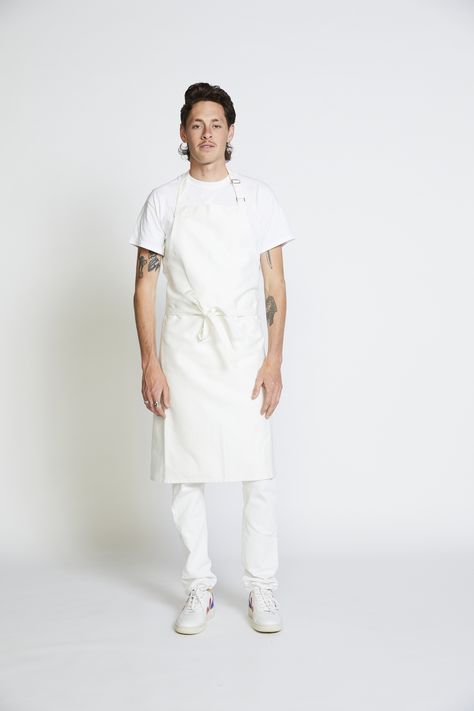 Chef Fashion, Worker Uniform, Waiter Outfit, Chef Outfit, Waiter Uniform, Pizza Chef, Restaurant Uniforms, Oversized White Shirt, Chef Clothes