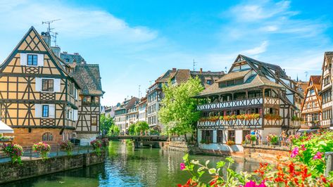 These 9 Picturesque Towns Look Like They Are From a Disney Movie Day Trips From Paris, Day Trip From Paris, Strasbourg France, Rhine River, Cruise Destinations, Visit France, Medieval Town, River Cruises, Train Rides