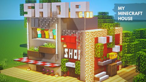 Minecraft clothing store simple building instructions Clothing Shop Minecraft, Clothes Store Minecraft, Minecraft Clothes Store, Clothing Store Minecraft, Minecraft Clothes Shop, Minecraft Clothing Store, Store Minecraft, Minecraft Outfits, Minecraft Shops