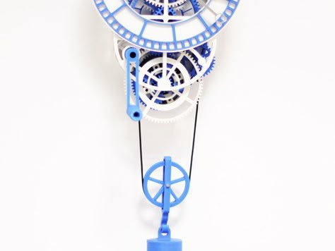 3D printed mechanical Clock with Anchor Escapement by TheGoofy 3d Printing Machine, 3d Printing Business, Mechanical Clock, 3d Printing Diy, 3d Cnc, 3d Printed Objects, 3d Printing Projects, 3d Printing Service, Rapid Prototyping