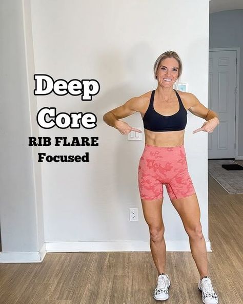 Healing Postpartum, Weak Core, Rib Flare, Mom Fitness, Deep Core, Ribbed Flares, Core Work, Feel Lost, Leg Extensions