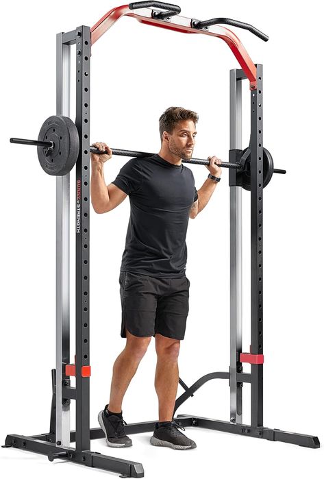 Sunny Health & Fitness Premium Squat Smith Machine Power Rack – High Load Capacity, Adjustable Height, Pull-Up Bar, Spotter Blocks – For Versatile Strength Training, Weightlifting, Squats, Bench Press Smith Machine Squat, Weight Plate Storage, Bar For Home, Personal Record, Plate Storage, Smith Machine, Squat Rack, Weight Benches, Pull Up Bar