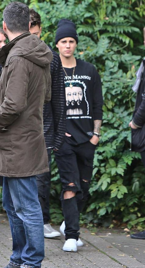 Spotted at a zoo in Cologne, Germany Justin Bieber Style, Cologne Germany, 2015 Fashion, Justin Bieber, Bomber Jacket, Germany, Quick Saves