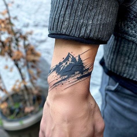 Mens Matching Tattoos, Tattoo Ideas For Men Small Arm, Just One Life Tattoo, Artistic Tattoos Men, Northern Lights Tattoo Black And White, Tree Of Life Tattoo Simple, Skier Tattoo, Tattoo Cover Up Ideas For Men, Mens Fine Line Tattoos