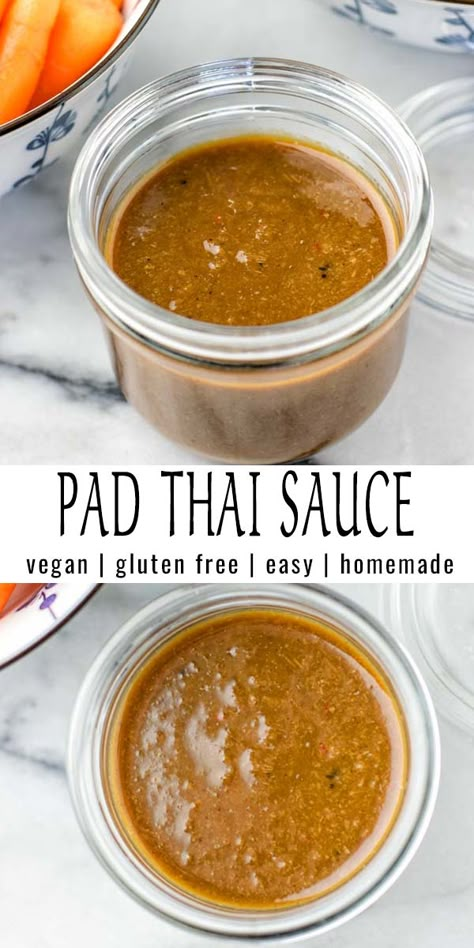 Homemade Pad Thai Sauce, Pad Thai Sauce Recipe, Vegan Pad Thai Sauce, Thai Sauce Recipe, Homemade Pad Thai, Vegan Pad Thai, Pad Thai Sauce, Pad Thai Noodles, Thai Sauce