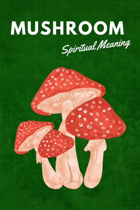 Mushroom Spiritual Meaning Spiritual Meaning Of Mushrooms, Ring Of Mushrooms, Mushrooms Growing, Cultural Beliefs, Spiritual Meaning, Your Back, Pop Up, Meant To Be, Stuffed Mushrooms