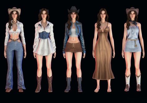 i loved you, truly on Tumblr Cowboy Boots Cc Sims 4, Sims 4 Rodeo Cc, Sims 4 Western Cc Clothes, Cowgirl Cc Sims 4, Sims 4 Cowboy Boots, Sims 4 Cc Cowboy Hat, Cowgirl Sims 4 Cc, Cowboy Sims 4 Cc, Country Sims 4 Cc