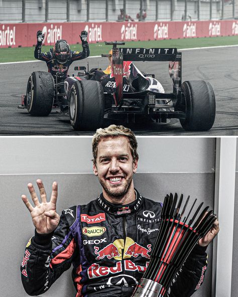 Vettel Bowing To Car, F1 Pictures, Sebastian Vettel, Formula 1 Car, Red Bull Racing, Formula One, When He, Open Wheel Racing, Log In