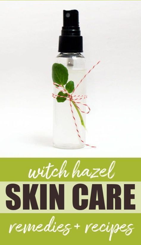 Ten Natural Holistic Witch Hazel Home Remedies and Skin Care Recipes! Pull your witch hazel out of the medicine cabinet for these natural holistic skin care remedies and recipes! Witch hazel extract has been used for centuries as a home remedy to soothe everything from swelling and sores to infections and natural skin care. Learn more about this powerful herb discover some of my favorite DIY ways to use witch hazel extract. #naturalbeauty #diyskincare Uses For Witch Hazel, Herbal Properties, Witch Hazel Uses, Witch Hazel For Skin, Holistic Skin Care, Skin Care Routine For 20s, Natural Therapy, Dr Oz, Skin Care Remedies