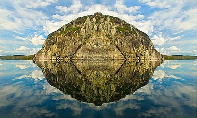 - Symmetry in Natural Scenes - EnkiVillage Natural Symmetry, Sea Mandala, Bilateral Symmetry, Symmetry Photography, Radial Balance, Photography Mirror, Symmetrical Balance, Canadian Nature, Math Board