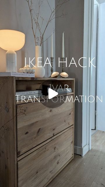 Ikea Ivar Shoe Storage, Ikea Ivar Door Hack, Ivar Drawer Hack, Galant Ikea Hack, Besta Shoe Storage Hack, Ivar Door Hack, Ikea Drawers Hack, Ivar Entryway, Ikea Idanas Hack