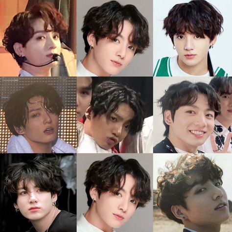 Bts Jungkook, Wavy Hair, Bts, Hair