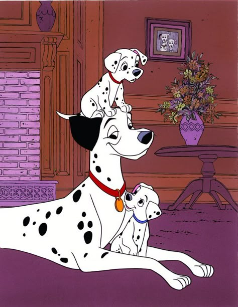 The humans have tried everything. Now it's up to us dogs, and the twilight bark. 101 Dalmatians 1961, Disney Amor, Disney Mignon, Animation Disney, 101 Dalmations, Disney 101 Dalmatians, Images Disney, Disney Dogs, Film Disney