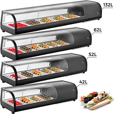 Find many great new & used options and get the best deals for Sushi Showcase Countertop Sushi Cooler Display Case 0-12℃ Sushi Bar Showcase at the best online prices at eBay! Free shipping for many products! Sushi Kitchen Design, Sushi Display, Sushi Store Aesthetic, Rotating Sushi Bar, Conveyer Belt Sushi, Sushi Store, Japanese Kiosk Design Sushi, Sushi Bar Design, Bar Measurements