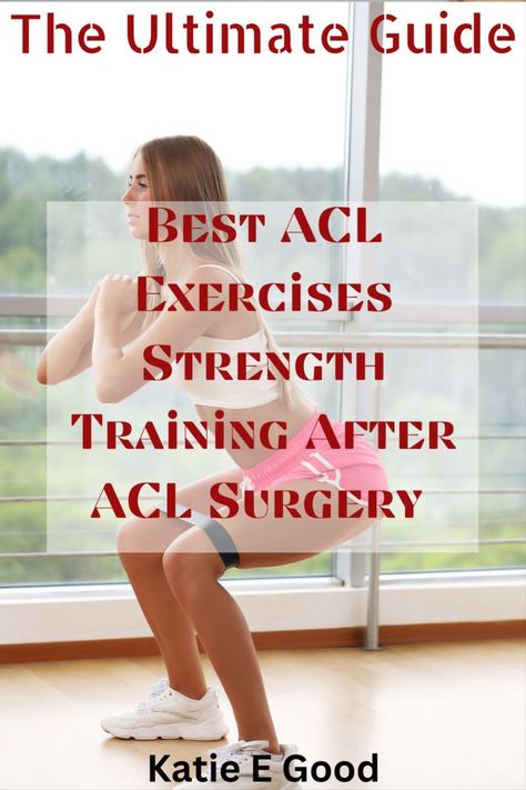 acl exercises strength training Exercise After Acl Surgery, Acl Prevention Exercise, Acl Exercises Recovery, Acl Physical Therapy Exercises, Acl Strengthening Exercise, Acl Recovery Exercises Workouts, Post Acl Surgery Workout, Acl Exercises Strength Training, Exercise After Knee Replacement