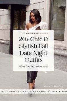 Fall Dinner Outfits Black Women, Casual Girls Night Out Outfit Ideas, Autumn Night Outfit, Early Fall Date Night Outfit, Girls Dinner Outfit Fall, Fall Dinner Outfit Classy Date Night, First Date Outfit Autumn, Fall 2023 Date Night Outfits, Anniversary Dinner Outfit Fall