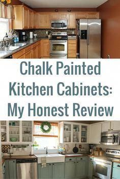 Rustoleum Chalk Paint Kitchen Cabinets, Rustoleum Kitchen Cabinets, 2tone Kitchen Cabinets, Annie Sloan Kitchen, Annie Sloan Chalk Paint Kitchen Cabinets, Annie Sloan Kitchen Cabinets, 2 Tone Kitchen Cabinets, Chalk Painted Kitchen Cabinets, Melamine Kitchen