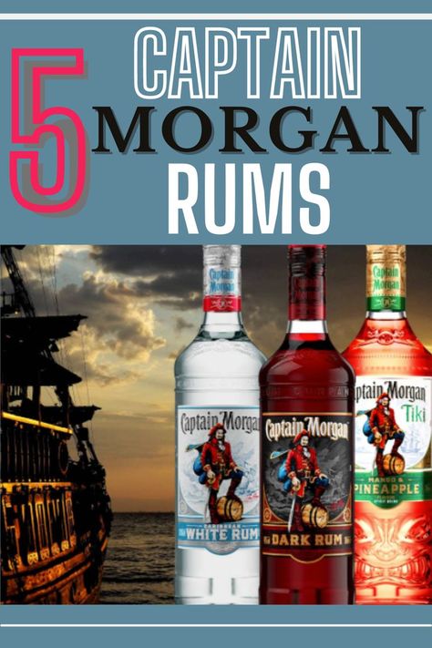 best captain morgan rums Dark Rum Cocktails, Beer Cocktail Recipes, Cocktails Easy, Captain Morgan Rum, Beer Cocktail, Vacation 2024, Pineapple Rum, Rum Cocktails, Captain Morgan