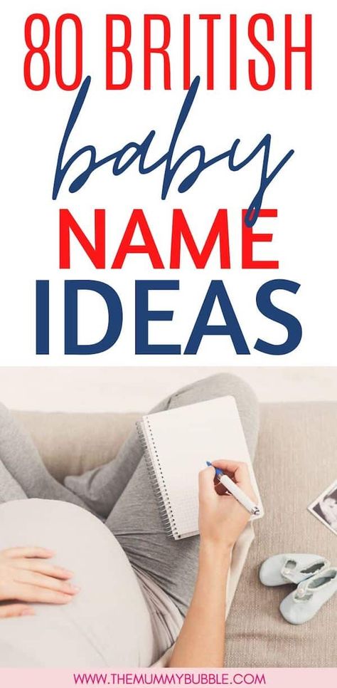 80 British baby name ideas for boys and girls! If you would like to use a British baby name then check out this list with lots of inspiration for boy and girl names #babynames #babynameideas Old British Names, British Boy Names, Baby Names Uk, Name Ideas For Boys, British Names, Names Starting With C, Old Fashioned Names, Baby Name Ideas, British Baby Names