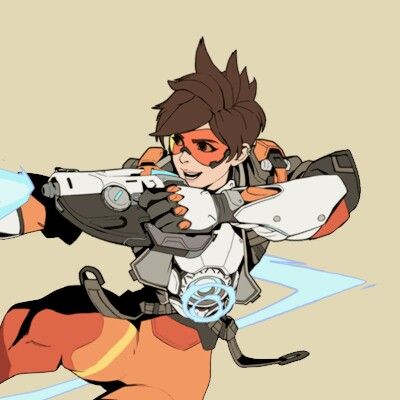 Tracer Ow Art, Tracer Ow Icon, Tracer Ow, Widget Orange, Lena Oxton, Tracer Fanart, Marvel Retro, Girl Pfps, Overwatch Tracer