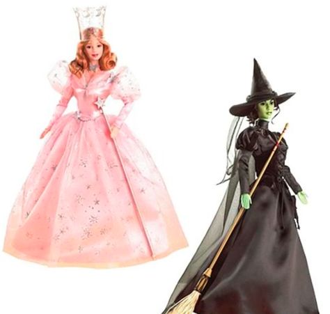 Wizard of Oz barbies! heck yeah! Barbie Wizard Of Oz, Witch From Wizard Of Oz, Nina Aesthetic, Dorothy The Wizard Of Oz, Good Witch Wizard Of Oz, Wicked Dolls, Wizard Of Oz Dolls, Wicked Musical, Dorothy Gale