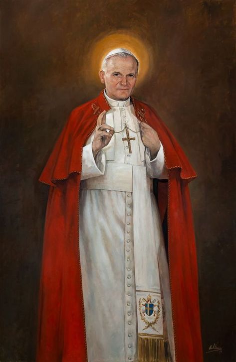 Pope Pius X, Pope Saint John Paul Ii, St Joseph Catholic, St John Paul Ii, Images Of Mary, Jesus And Mary Pictures, Catholic Images, Pope John Paul Ii, John Paul Ii