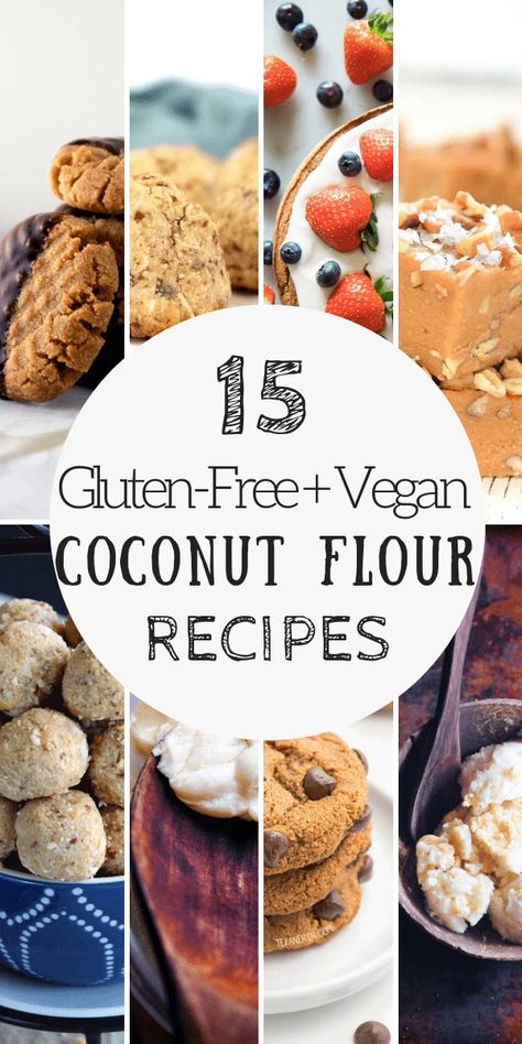 Coconut Flower Recipe, Vegan Coconut Flour Recipes, Coconut Flour Vegan Recipes, Coconut Flour Desserts, Coconut Flour Cookies, Vegan Recepies, Coconut Flour Recipes, Gluten Free Peanut Butter, Vegan Recipes Videos