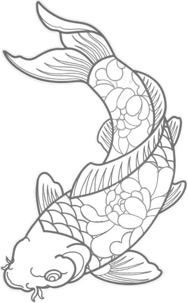 Koi Design, Koi Fish Drawing, Koi Fish Designs, Koi Art, Koi Fish Tattoo, Carpe Koi, Urban Threads, Fish Drawings, Japanese Embroidery